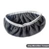 Verdicktes elastisches Band Flachmopp-Pads Korallenfleece/Mikrofaser/Chenille Ersatz Rotierender Kehrmopp Waschbares Feuchtwischtuch zur Bodenreinigung