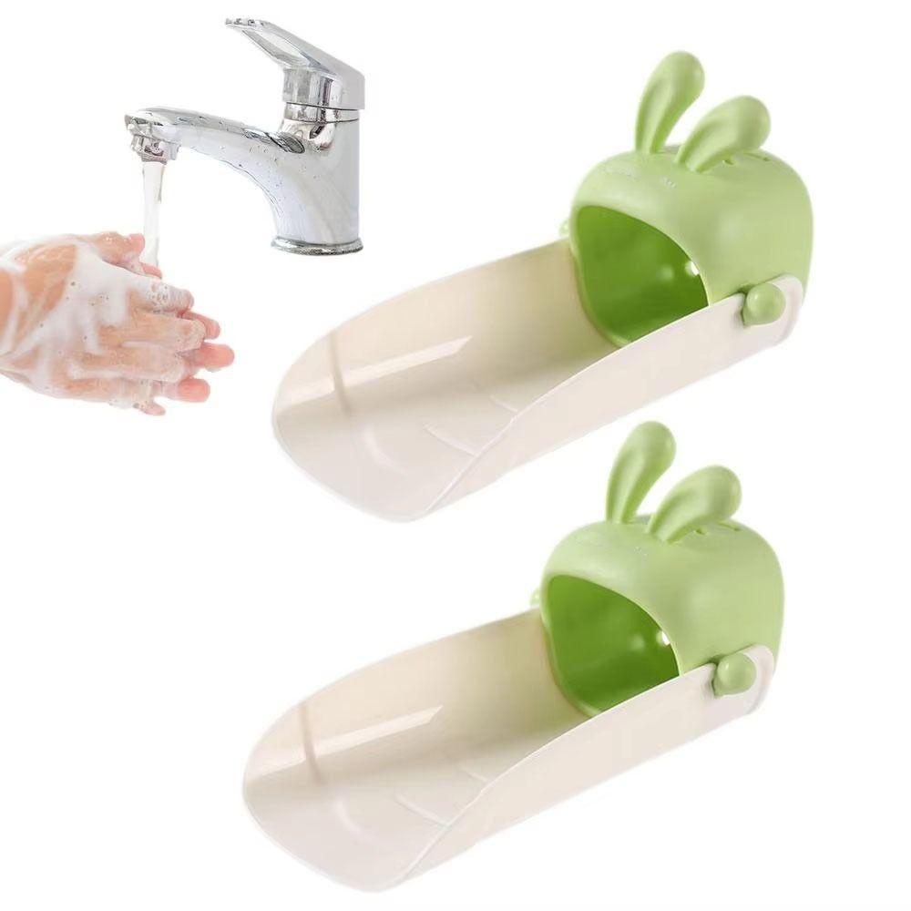Cartoon U-shaped Faucet Extender Splash Proof Rabbit Tap Faucet Extender Faucet Extender  Bathroom
