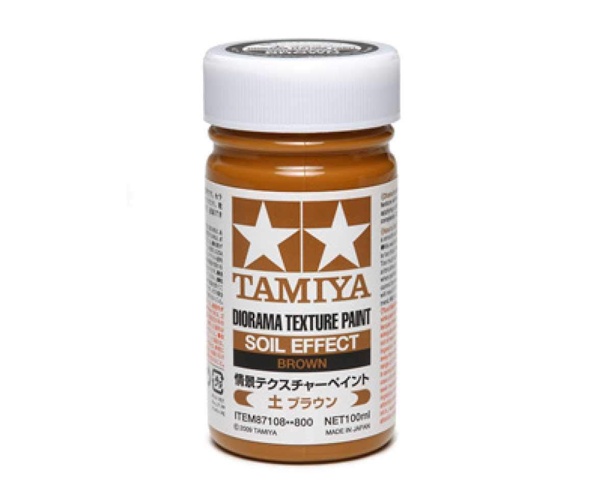 

Tamiya Makeup Material Series Scenery Texture Paint 87108 No.108 (Soil Brown)