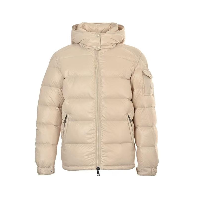 Mengkou down jacket maya winter Mengjia high version men's and women's classic fashion hooded white duck down jacket