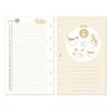 Midori 2026 Planner Refill, B7, Weekly, Cat Pattern, 27918006 (Starts January 2026)