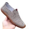 New Men's Cloth Shoes Breathable Comfortable Linen Footwear Trendy Versatile Flats Casual Lightweight Male Shoes Homme Zapatos