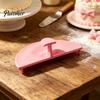 Cake Decorating Tools 3PCS Curve Auxiliary Tools, Lightweight PLA Support Topper Stand Stakes, Ruffle Stencils for Kitchen Baking Supplies Display