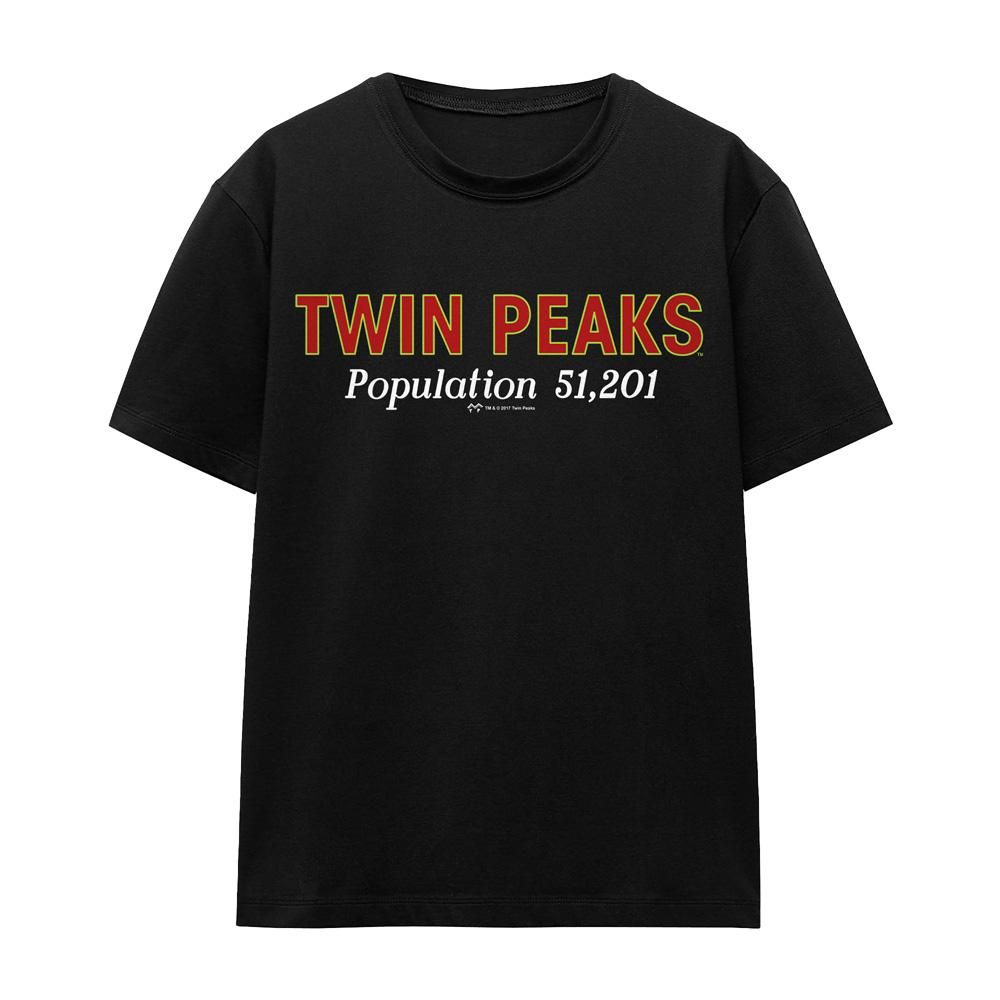 Twin Peaks Unisex Adult Population T-Shirt
