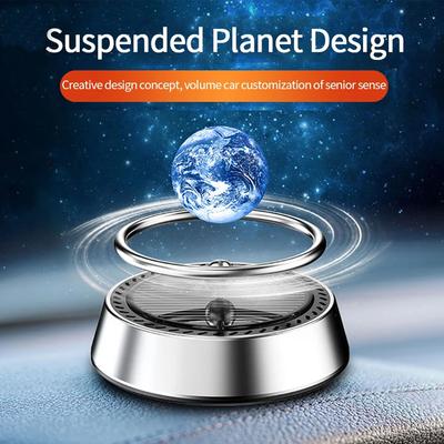 Car Decoration Air Freshener Rotating Solar Aromatherapy Essential Oil Diffuser Scent Car Decoration Car Interior Accessories Car Styling