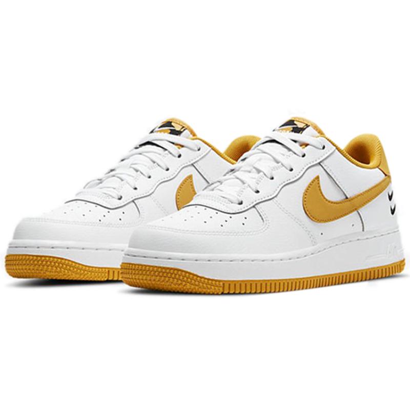 Nike Air Force 1 HO20 'Dual Swoosh - White Wheat' GS Sneakers DH2947-100