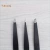 TBH 3Pcs Point Slant Flat Stainless Steel Eyebrow Tweezers Hair Removal Clips Set