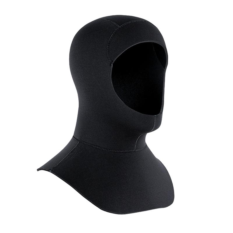 3Mm Neoprene Scuba Diving Hood With Shoulder Snorkeling Equipment Hat Cap Winter
