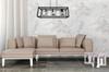 HANGING LAMP CAGE ELEGANT GLASS SHADE