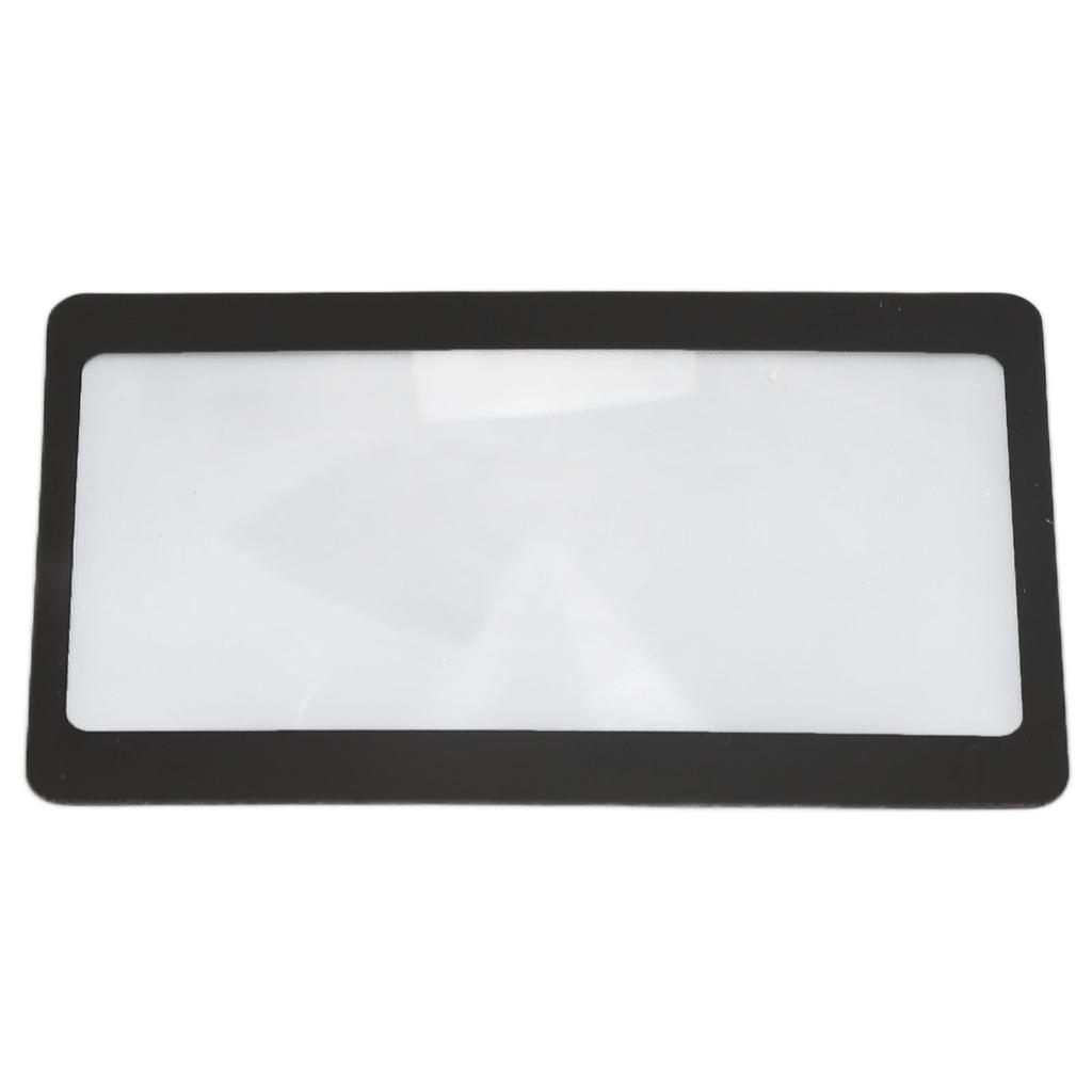 Magnifier Sheet Lightweight Portable Card Size Magnifying Glass for Makeup Reading Small Prints 15pcs