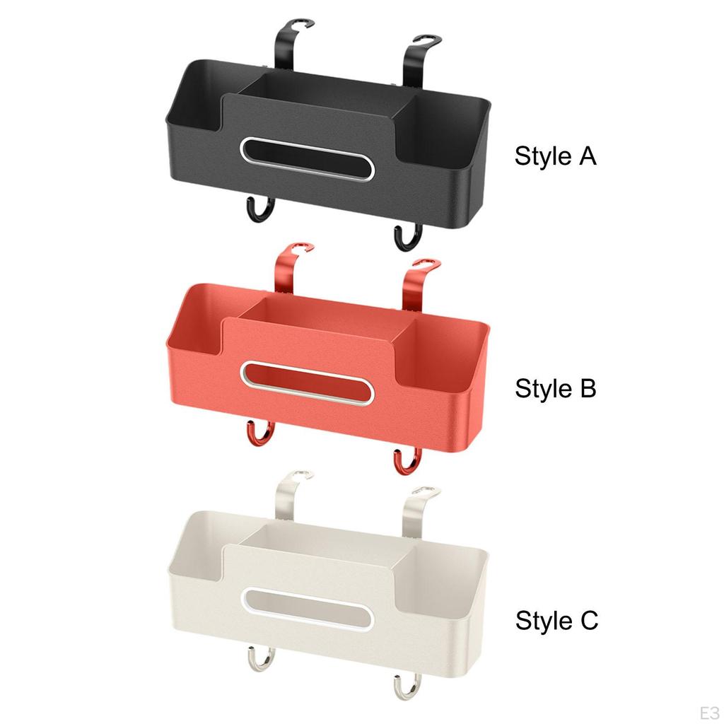 Seat Back Storage Box Backseat Organizer Multifunctional Hanger Cup Holder