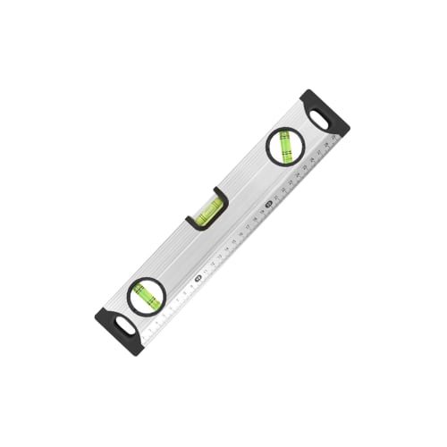300mm Magnetic Level, Magnetic Adhesive Ruler, Inclinometer, High-Precision Level, Measuring Instrument, Scale for Construction and Carpentry, Ruler,