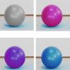 Diameter 45Cm Pvc Fitness Balls Yoga Ball Balance Stability Thickened Explosion-Proof Exercise Home Gym Pilates Equipment