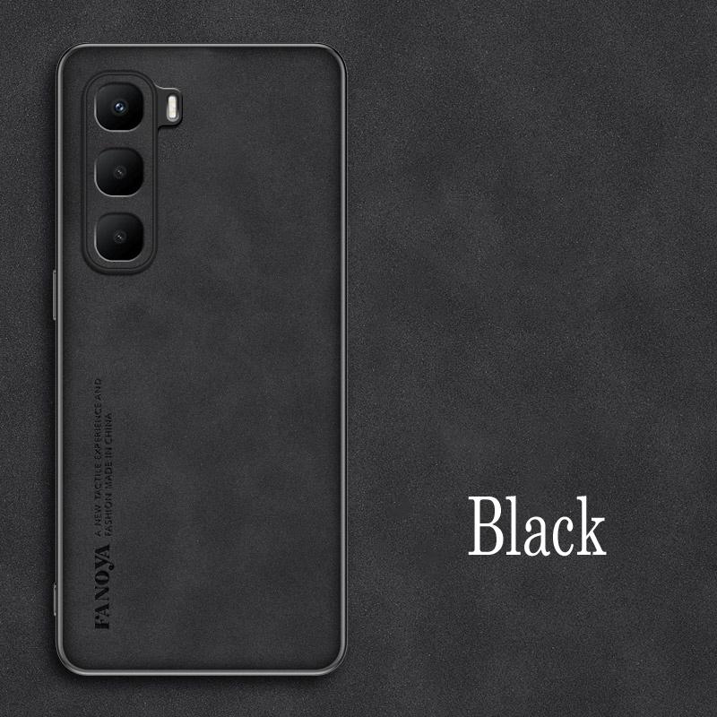 Luxusní nárazuvzdorné silikonové pouzdro z ovčí kůže pro Infinix Hot 60 Hot60 Pro Plus 60i Kryt na telefon Coque