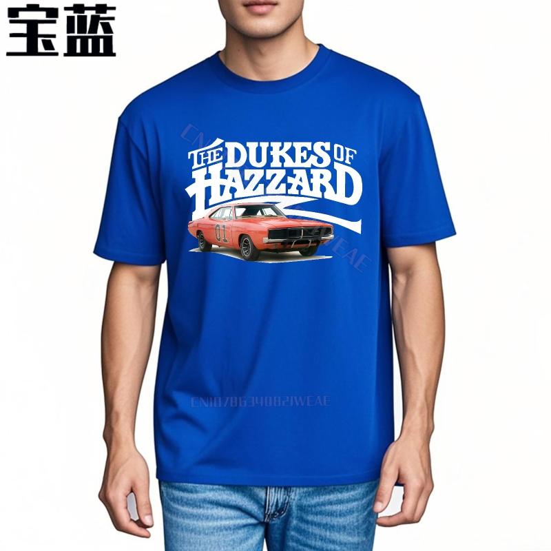 Unisex Teeshirt Short Sleeve Trendy Tshirt The Dukes Of Hazzard Car Vintage Soft Cotton Teeshirt Hiphop Cheap Tshirt Adult
