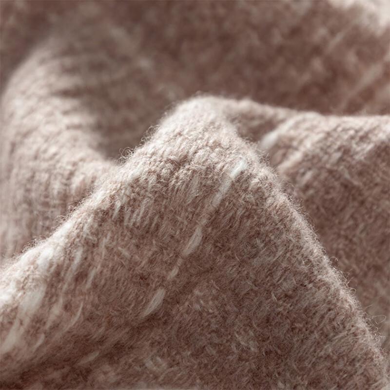 CEENIU YM24 Women's Winter Wool Plaid Scarf