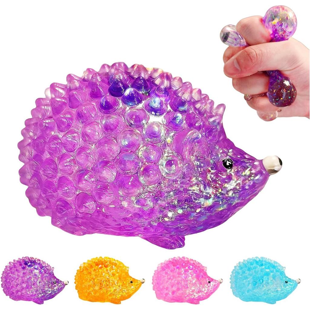 Igel Zucker Squishy Stressbälle Kawaii Squishy Spielzeug für Kinder Sensorische Quetschspielzeuge Osterkorb Füllung Mitgebsel