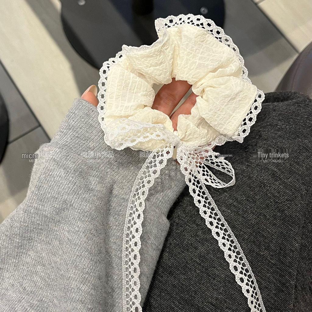 Women's Fresh Intestine Hair Tie: Gentle, Versatile, Sweet & Cute for Damage-free, Stylish Buns this Summer