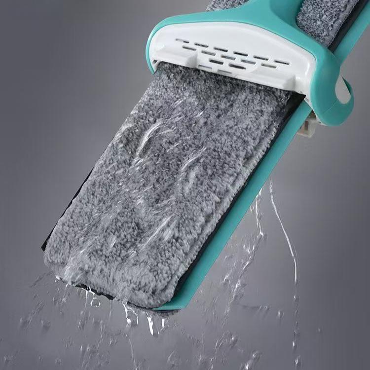Double Sided Flat Magic Mop Telescopic Hand Push Sweepers Hard Floor Cleaner Lazy Vassoura Switch Clean Self-wringing Ability