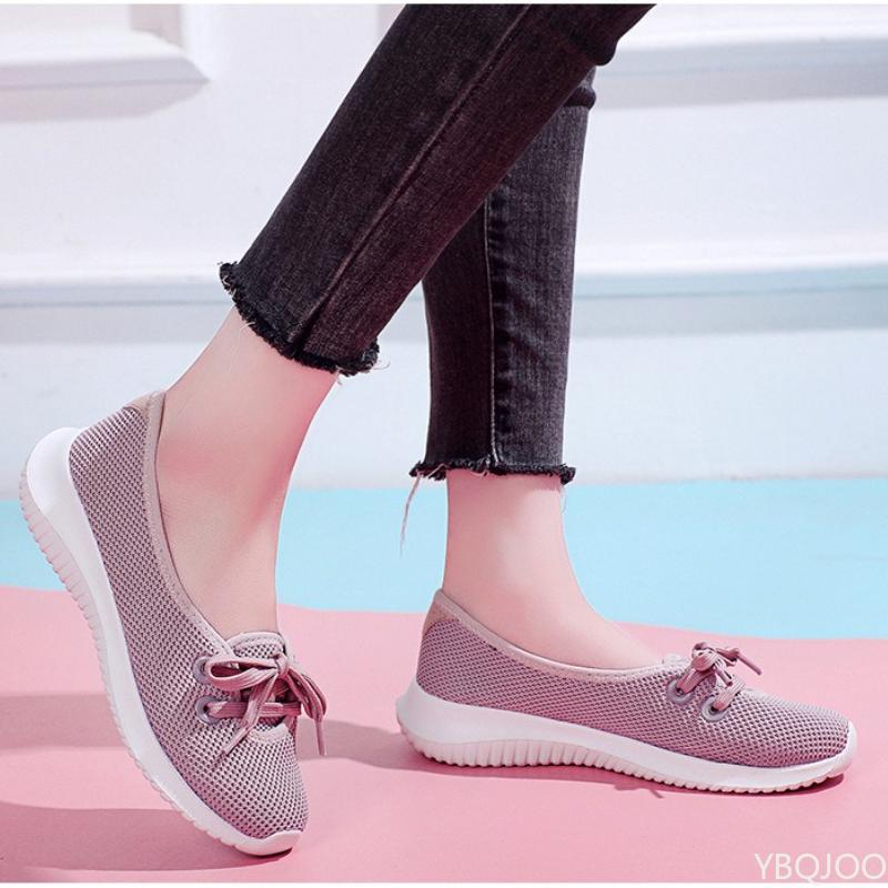 Fashion Comfortable lightweight shallow mouth anti slip casual shoes for spring  autumn simple breathable fashionable women's shoes