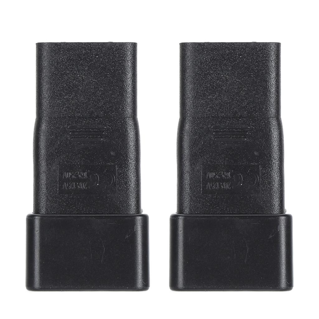 2pcs IEC320 C20 to IEC320 C21 Power Adapter Professional Plug and Play C20 to C21 Power Plug Adapter for UPS Power PDU