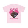 Ich liebe das rosa T-Shirt meines Freundes mit Belmont Cameli Jalen Thomas Brooks Stephen Kalyn Antonio Cipriano