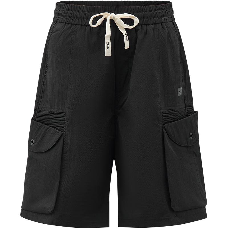 CAT Men s Retro Cargo Patchwork Shorts L