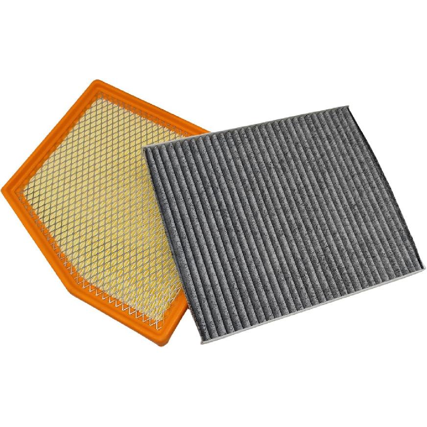 Cabin Air Filter & Air Filter Set Fit For Chrysler Grand Caravan Pacifica Voyager 3.6L Replace 68214516AA 68308950AA