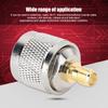 2 Stück N Stecker auf SMA Buchse Vernickelter Kupfer Koaxialkabelverbinder Adapter 50 Ohm für Antenne