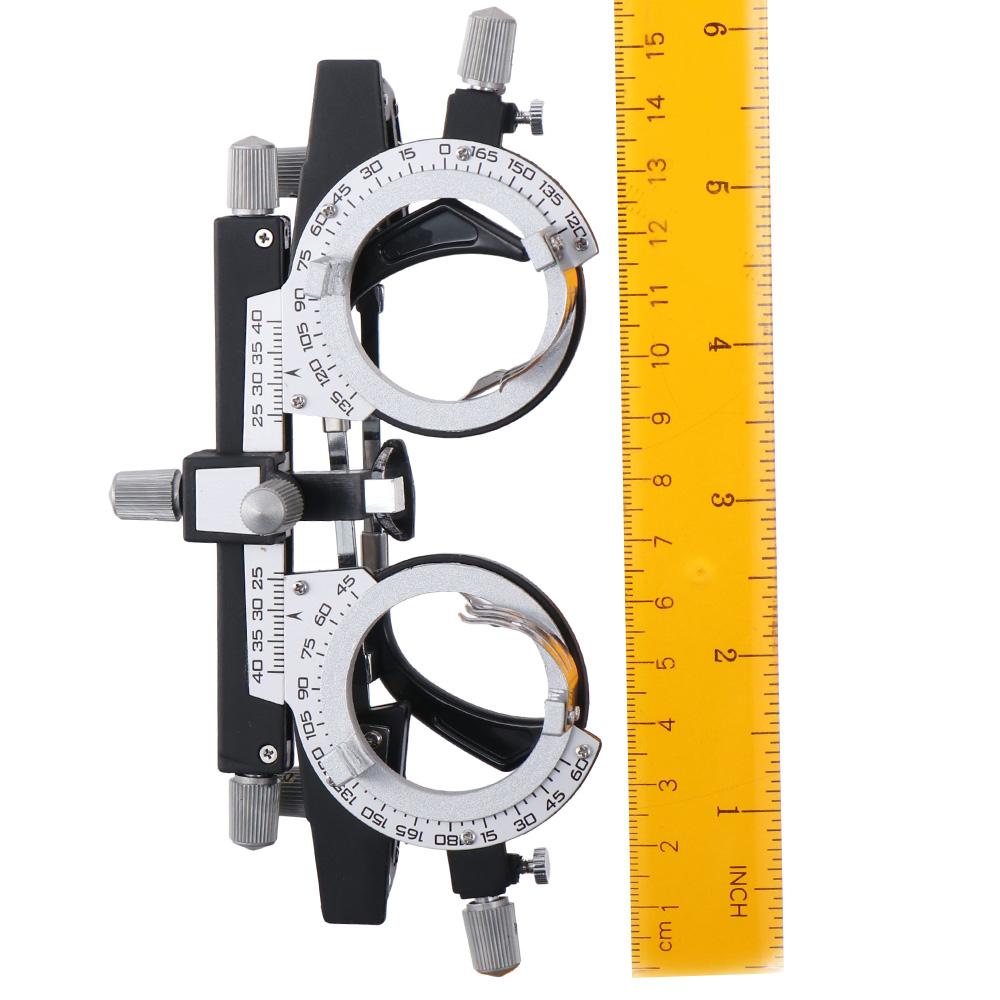 Metal Optical Optic Black Eye Check Trial Frame Trial Lens Frame  Optician Glasses Testing