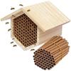 50 Pcs Mason Bee Tube Refills for Beekeepers House Garden Pollinator Bee House