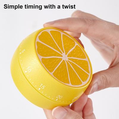 Yousheng Magnetyczny Timer Cytrynowy Arbuz Kuchenny Timer Gotowania Owoców Wizualny Mechaniczny Timer Ręczny Timer Odliczający Czas Do Nauki w Klasie