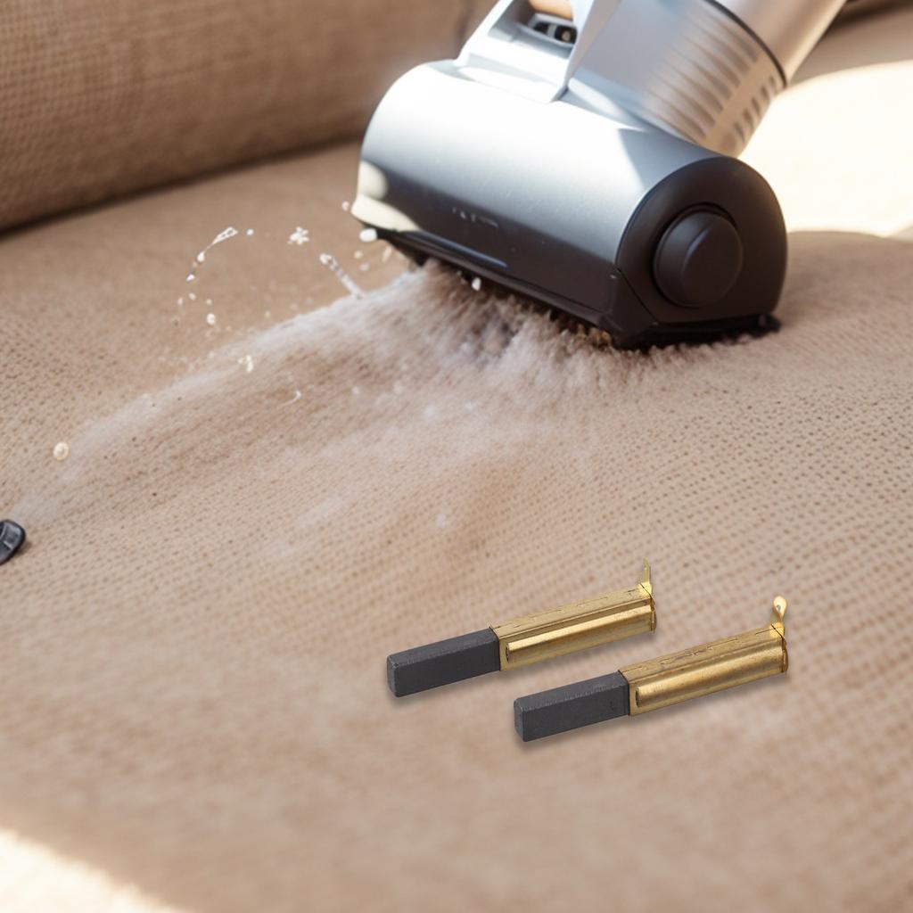 Vacuum Cleaner Motor Carbon Brush Set 2Pcs 6 3x11x30mm Compatible Parts