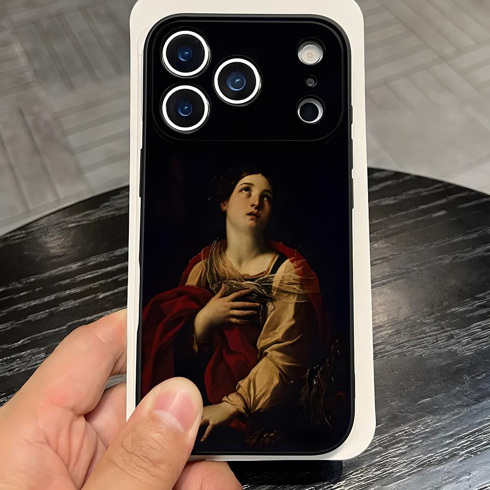 

Caravaggio Paintings Phone Case For IPhone 17 Pro Max 16 15 14 Pro Max 13 11 X Xs Xr 8 7Plus Silicone Cover iPhone 13 Pro