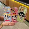 Cute Little Policewoman for Apple 16 Feather Cream Phone Case for IPhone15promax Cartoon 14/13