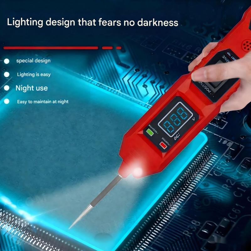 Professional Multimeter Automotive Circuit Tester With Voltages Display For Car And Motorcycles 3.5-36V Electrical System