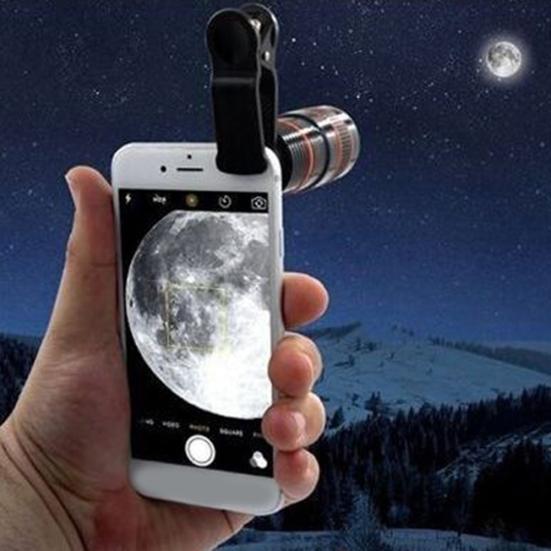 3 in 1 Camera Fish Eye Mobile Phone Macro Super Wide Angle Lens