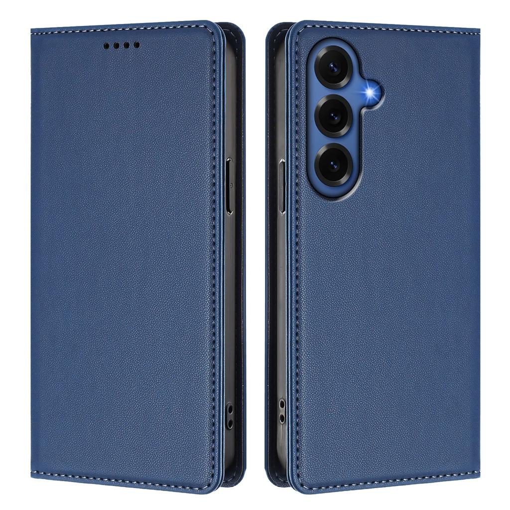 For Samsung Galaxy S26+ Leather Wallet Case Magnetic Closure RFID Blocking Phone Cover