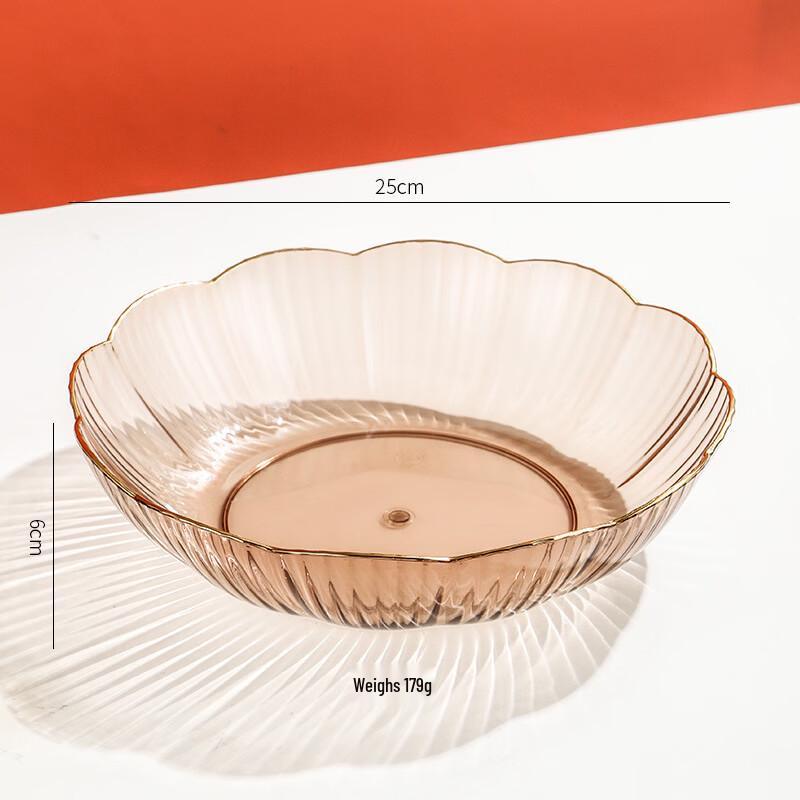 Abay Flower-Shaped Decorative Fruit Bowl