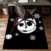 1pc Jack Christmas2 Design Printed Area Rug Carpet for Bedroom Living Room Home Decor Rugs Mat Non Slip Mat Rug for Bedside