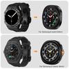 Luxury Modification Kit For Samsung Galaxy Watch 8 Classic 46mm Silicone Strap For 8 Watch 40 44mm Stainless Steel Modified Case