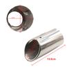 1 Pair Car Rear Exhaust Tail Pipe Muffler Throat 3 Colors For BMW E90 E92 325i 328i 2006 - 2010 F10 F11 F18 520i 523i 525i 528i