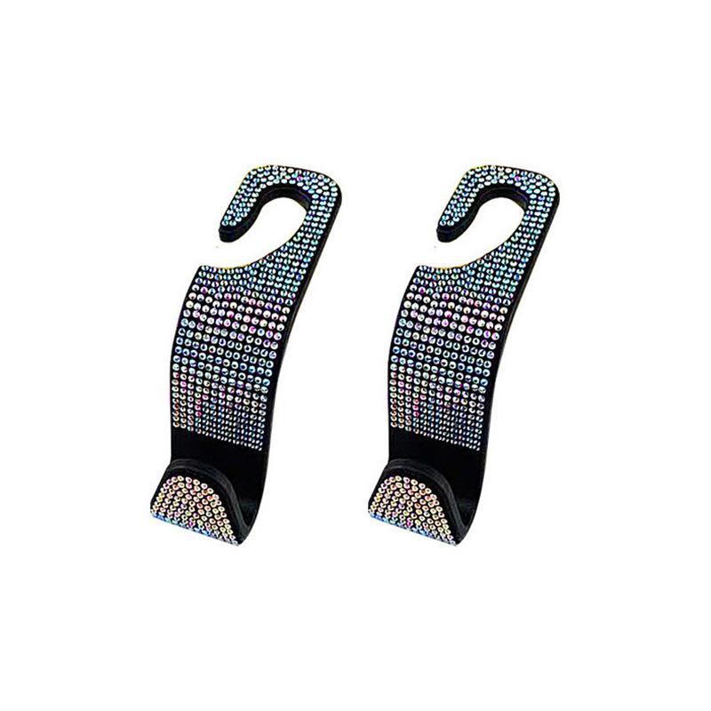 

2PCS multifunctional car hooks for off-road cars, brackets for seats behind the seats, hidden hooks for small interior car acces color-2PCS