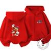 Winter Zipper Hooded Sweatshirt Kawaii Trendy Design Kids Street Fashion Crayon Shin Chan Boys Girls 3 14 Years