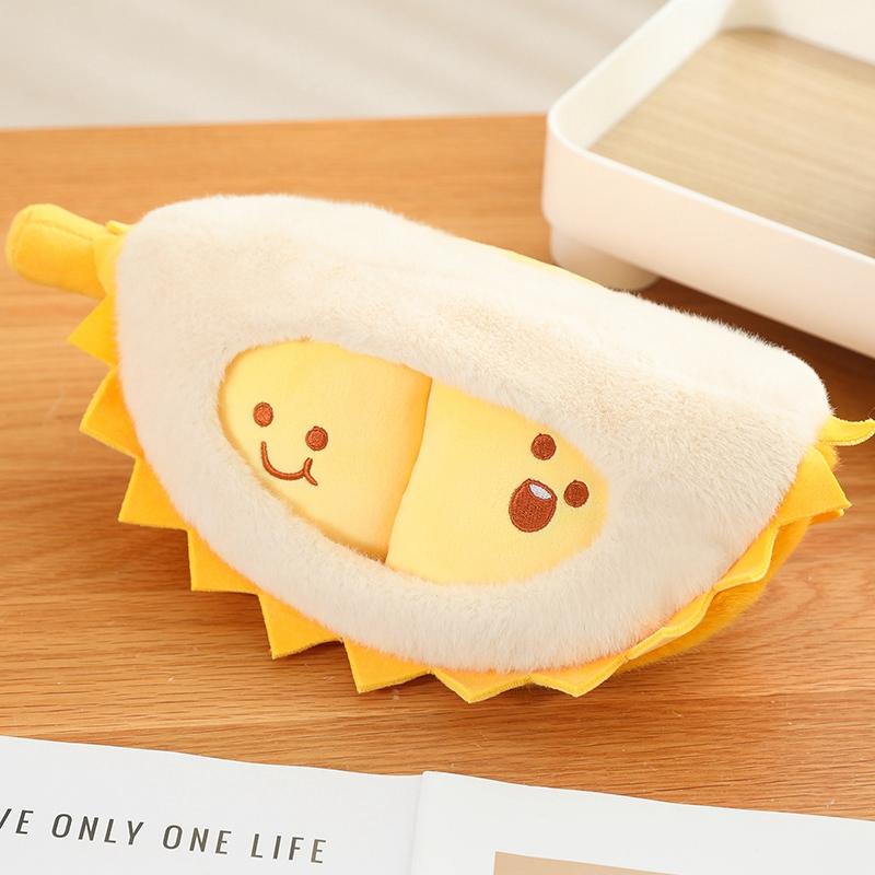 16~30cm Cute Plush Durian Design Doll Creative Tearable Toy Decoration Gifts Pillow Cartoon Fruits Soft Birthday Gift