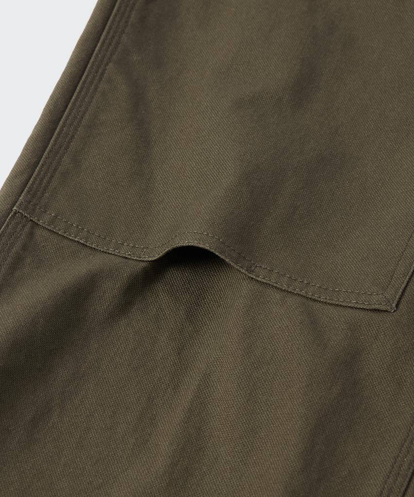 Musinsa Standard Canvas Regular Fit Double Knee Carpenter Pants [Khaki]