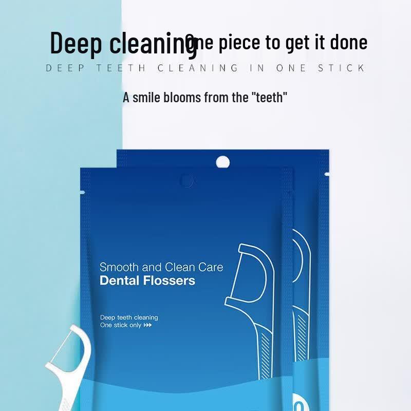 Rongqiao Portable Dental Floss Picks