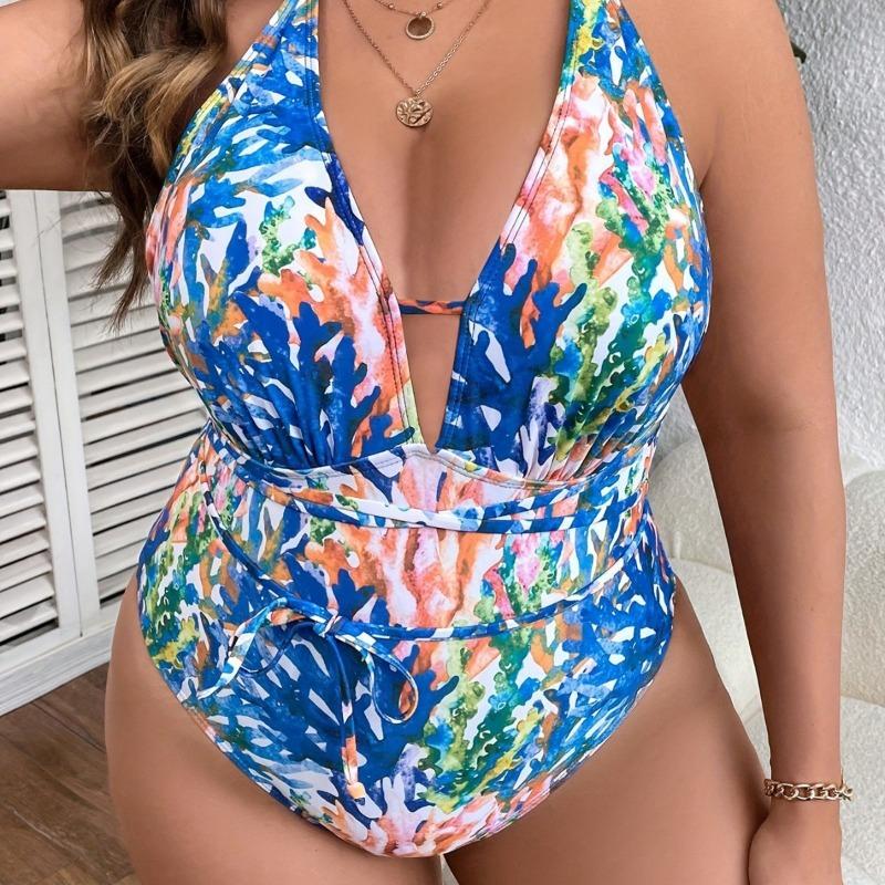 Bikinis für Damen in Übergröße mit hoher Taille, Damen-Bademode & Bekleidung