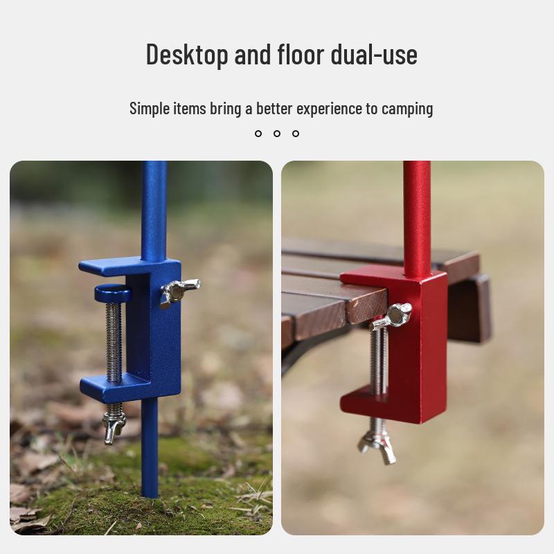 Ultralight Aluminum Folding Camping Light Pole Stand