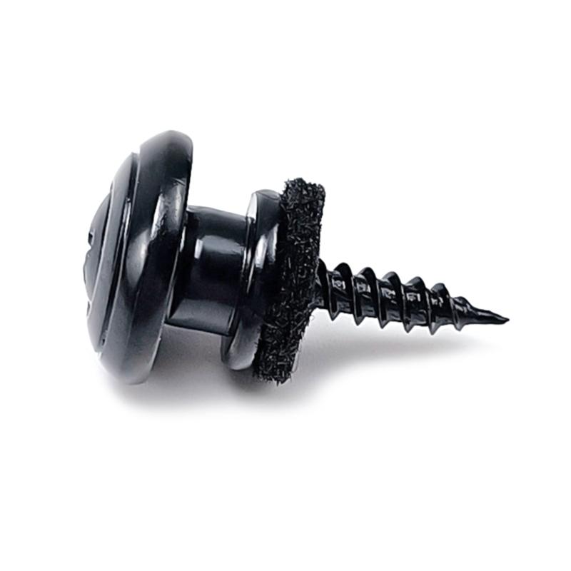 Electric Guitar Strap Lock Screws Guitar Strap End Pin Tail Nail Lock Button Pegs for Acoustic Electric Guitar Ukulele